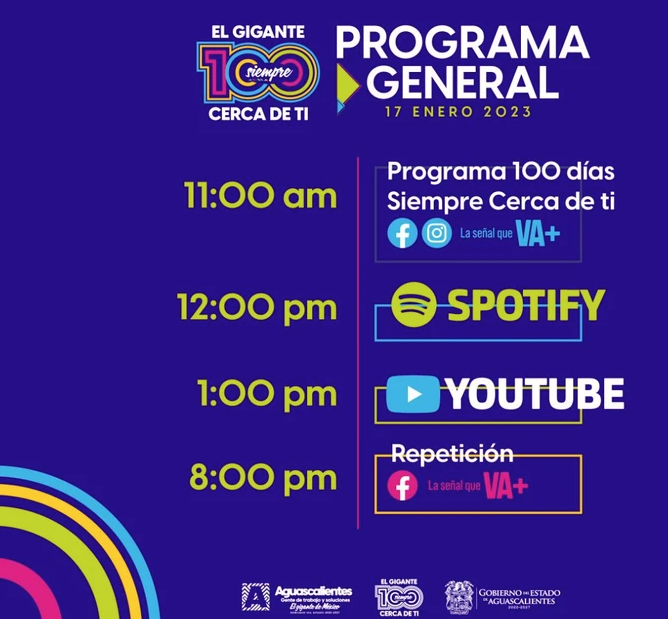 El gobierno del Estado invita a conocer los trabajos realizados durante los primeros 100 días