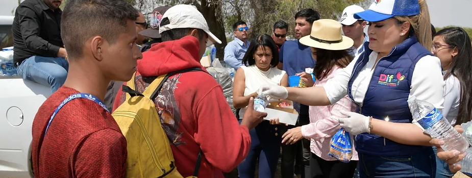 El sistema DIF Estatal emprende acciones humanitarias a favor de migrantes El sistema DIF Estatal emprende acciones humanitarias a favor de migrantes