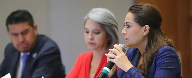 Trabajamos en coordinación para reforzar la estrategia de seguridad: Tere Jiménez
