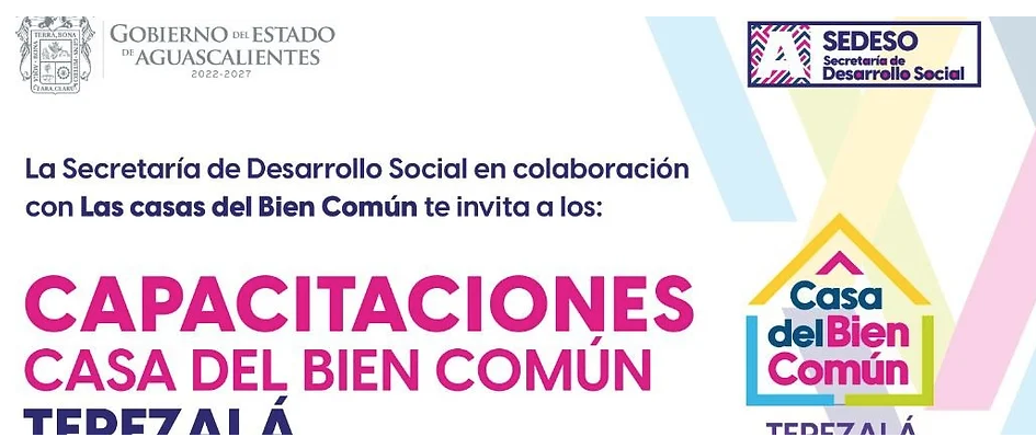 Casa del Bien Común ofrece servicios y capacitación gratuita para habitantes de Tepezalá