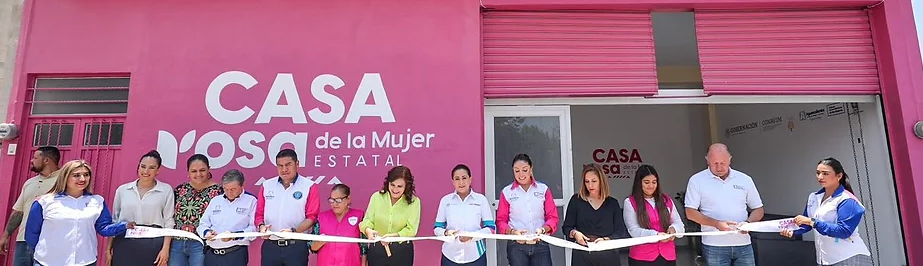 Inaugura Tere Jiménez casa Rosa en el Municipio de San Francisco de los Romos Inaugura Tere Jiménez casa Rosa en el Municipio de San Francisco de los Romos