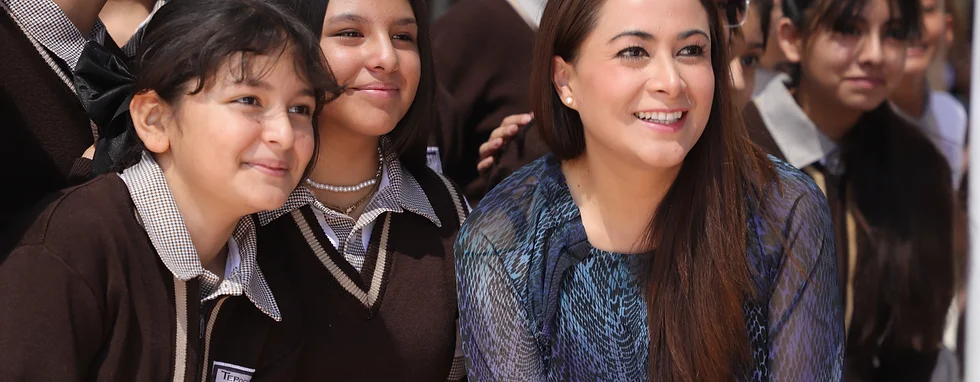 Anuncia Tere Jiménez que por primera vez en el Estado, las escuelas públicas contarán con internet