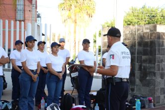 Continúan Cadetes su formación como técnico superior universitario en Policía preventiva en el Municipio de Aguascalientes