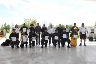 Recibieron oficiales y paramédicos del Municipio de Aguascalientes certificación en el uso de extintores ecológicos