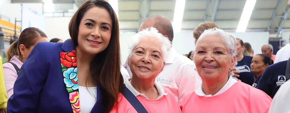Tere Jiménez inaugura las olimpiadas para adultos mayores 2023 Tere Jiménez inaugura las olimpiadas para adultos mayores 2023