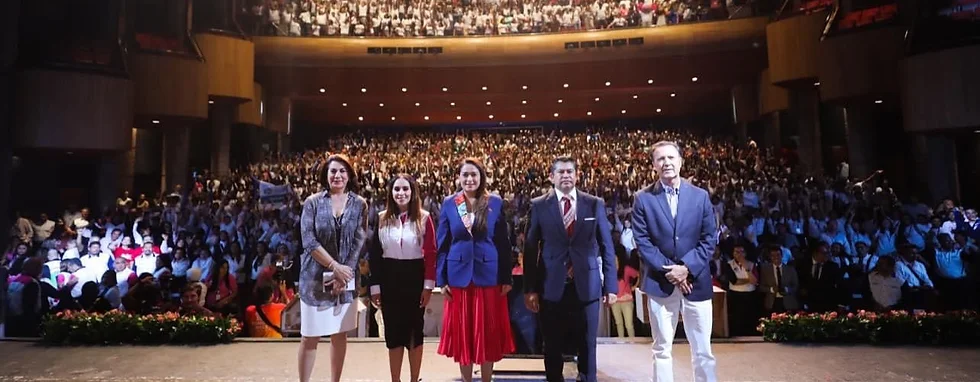 Ante 1,100 asistentes, Tere Jiménez inauguró el XXV festival Nacional de arte y cultura de los CECyTES 2023