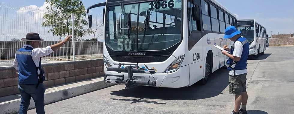 Modernización del transporte público contempla también la revisión periódica de camiones urbanos