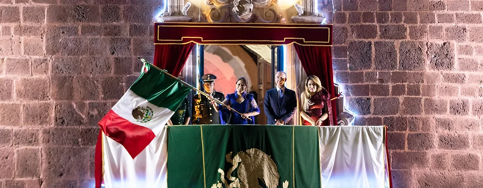 Celebración histórica; 15 de septiembre, Tere Jiménez abre las puertas del Palacio de Gobierno para, junto con el público, festejar Independencia Celebración histórica; 15 de septiembre, Tere Jiménez abre las puertas del Palacio de Gobierno para, junto con el público, festejar Independencia