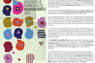 Invita Municipio de Aguascalientes a participar en el Sexto encuentro de narrativas