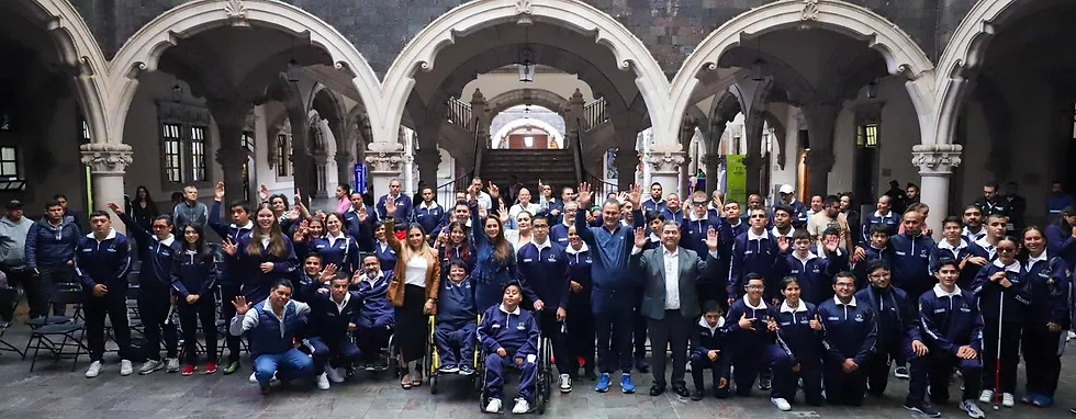 Abandera Tere Jiménez a atletas que participarán en Paranacionales CONADE 20223; ustedes son nuestros Gigantes de México Abandera Tere Jiménez a atletas que participarán en Paranacionales CONADE 20223; ustedes son nuestros Gigantes de México