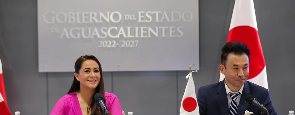 Anuncia Tere Jiménez expansión Japonesa; las inversiones en Aguascalientes tienen certeza