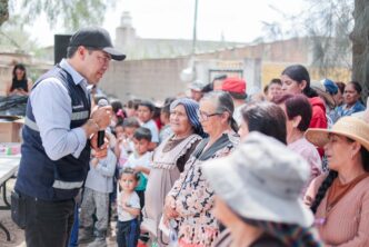 Mantiene Leo Montañez contacto con habitantes de las comunidades Rurales de Aguascalientes Mantiene Leo Montañez contacto con habitantes de las comunidades Rurales de Aguascalientes