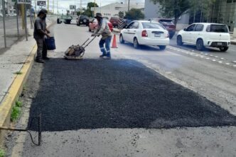 Refuerza obras públicas Municipales rehabilitación y mantenimiento de vialidades