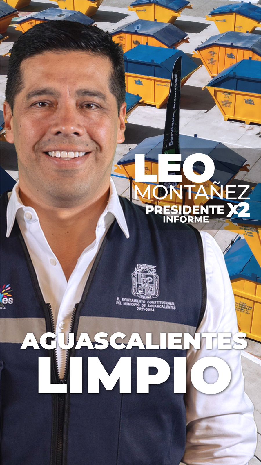 Por un Aguascalientes más limpio y con mejores espacios públicos para ti y tu familia.