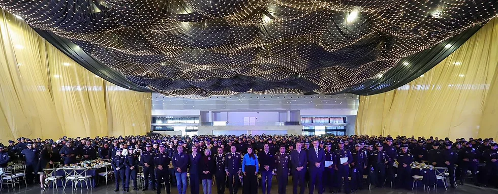 RECONOCE TERE JIMÉNEZ EL COMPROMISO DE LOS POLICÍAS DE AGUASCALIENTES; LOS LLAMA A NO BAJAR LA GUARDIA