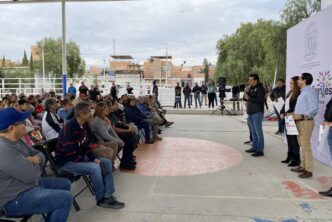 IMPULSA LEO MONTAÑEZ MEJORAS EN LAS VIVIENDAS DEL GUADALUPE PERALTA 