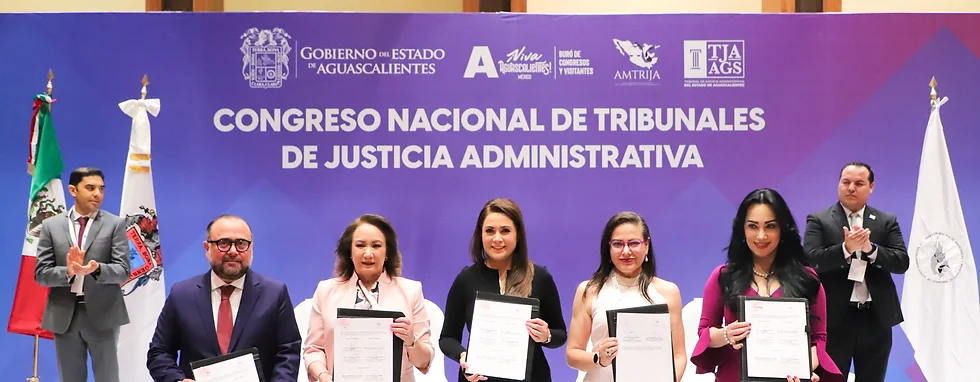 INAUGURA TERE JIMÉNEZ CONGRESO NACIONAL DE TRIBUNALES DE JUSTICIA ADMINISTRATIVA EN AGUASCALIENTES INAUGURA TERE JIMÉNEZ CONGRESO NACIONAL DE TRIBUNALES DE JUSTICIA ADMINISTRATIVA EN AGUASCALIENTES