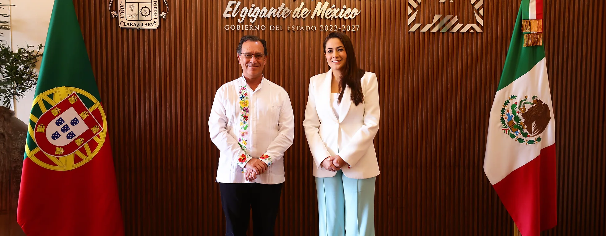 TERE JIMÉNEZ ESTRECHA LAZOS DE COOPERACIÓN CON MANUEL CARVALHO, EMBAJADOR DE PORTUGAL TERE JIMÉNEZ ESTRECHA LAZOS DE COOPERACIÓN CON MANUEL CARVALHO, EMBAJADOR DE PORTUGAL