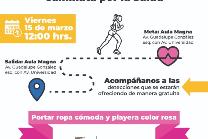 NVITA DIF MUNICIPAL DE AGUASCALIENTES A PARTICIPAR EN LA “CAMINATA POR LA SALUD”