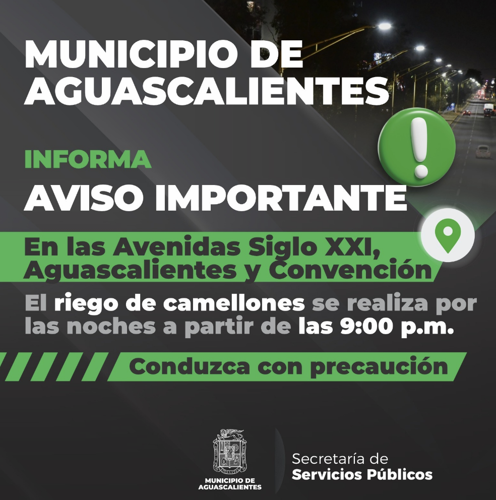 ⚠️AVISO VIAL⚠️
