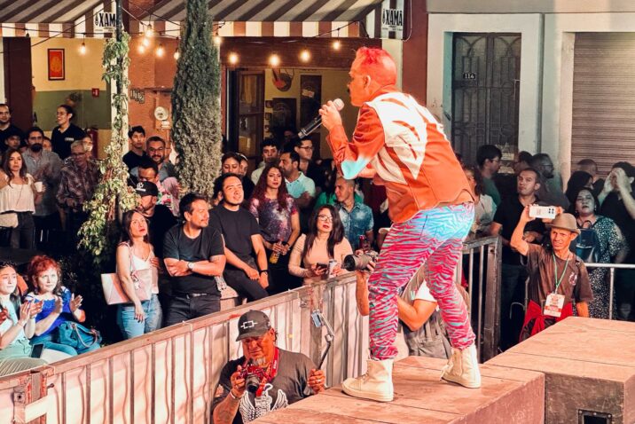 ABOMINABLEZ SE PRESENTÓ ESTA NOCHE EN EL CORREDOR CULTURAL CARRANZA