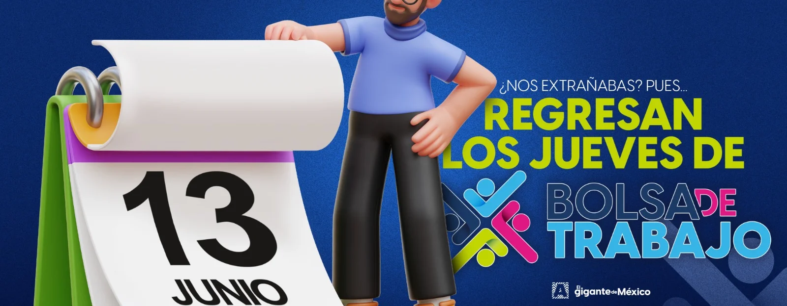 TE ESPERAMOS ESTE “JUEVES DE BOLSA DE TRABAJO” CON MÁS DE MIL OPORTUNIDADES LABORALES