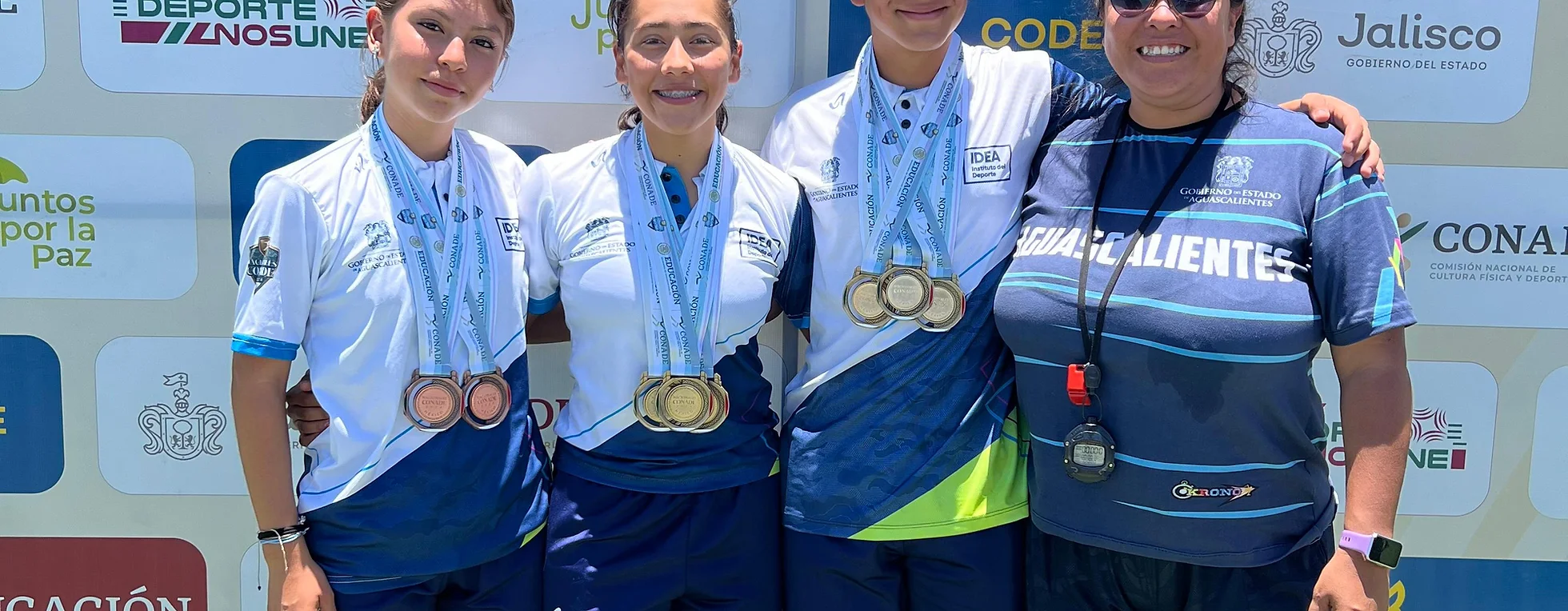 CONTINÚAN LAS MEDALLAS PARA AGUASCALIENTES EN LOS JUEGOS NACIONALES CONADE 2024 CONTINÚAN LAS MEDALLAS PARA AGUASCALIENTES EN LOS JUEGOS NACIONALES CONADE 2024