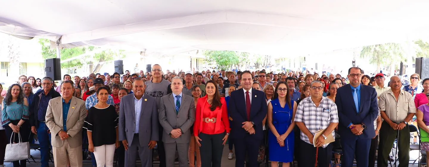 RECONOCE TERE JIMÉNEZ LEGADO DE DOCENTES JUBILADOS EN LA CONSTRUCCIÓN DE UN MEJOR AGUASCALIENTES