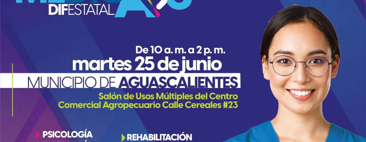 DIF ESTATAL LLEVARÁ ATENCIÓN MÉDICA GRATUITA AL AGROPECUARIO, ESTE MARTES 25 DE JUNIO