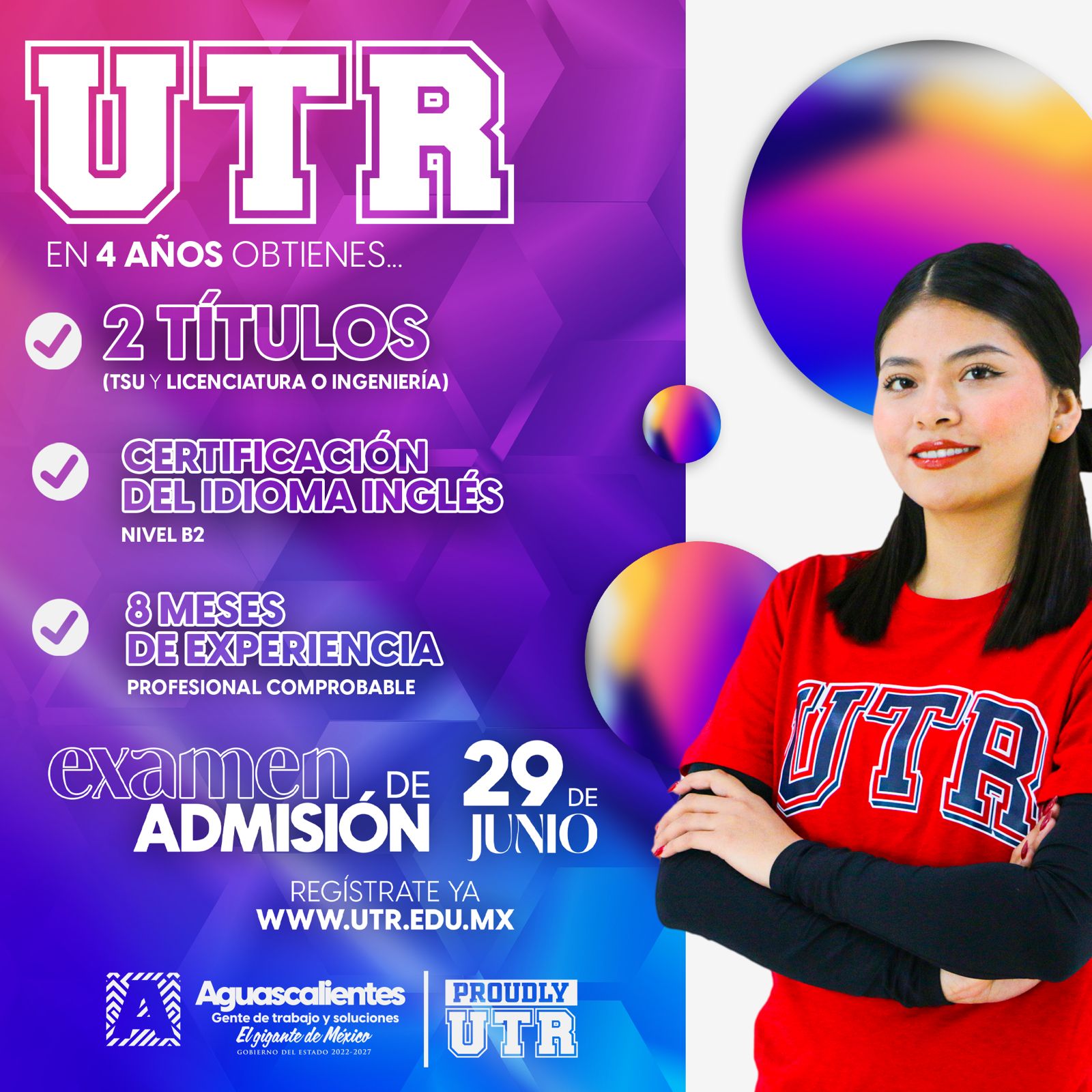 EXAMEN DE ADMISIÓN UTR 🤩 EXAMEN DE ADMISIÓN UTR 🤩