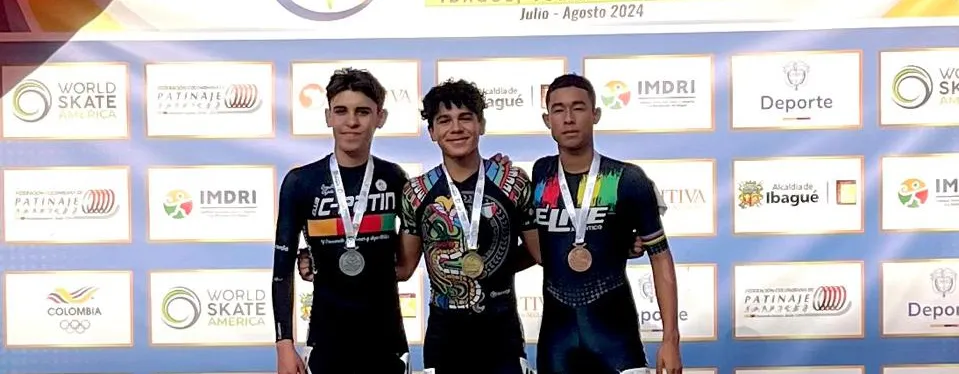 AGUASCALENTENSE OBTIENE MEDALLA DE ORO EN LOS CAMPEONATOS PANAMERICANOS DE PATINAJE REALIZADOS EN COLOMBIA AGUASCALENTENSE OBTIENE MEDALLA DE ORO EN LOS CAMPEONATOS PANAMERICANOS DE PATINAJE REALIZADOS EN COLOMBIA