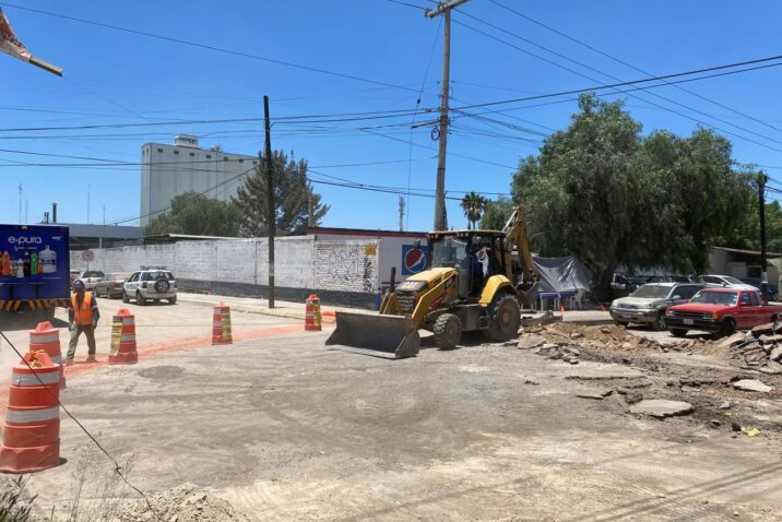 AVANZA SOPMA CON LA COLOCACIÓN DE CONCRETO HIDRÁULICO EN JULIO DÍAZ TORRE