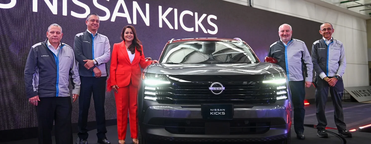 ENCABEZA TERE JIMÉNEZ ARRANQUE DE PRODUCCIÓN DEL NISSAN KICKS 2025 EN AGUASCALIENTES ENCABEZA TERE JIMÉNEZ ARRANQUE DE PRODUCCIÓN DEL NISSAN KICKS 2025 EN AGUASCALIENTES