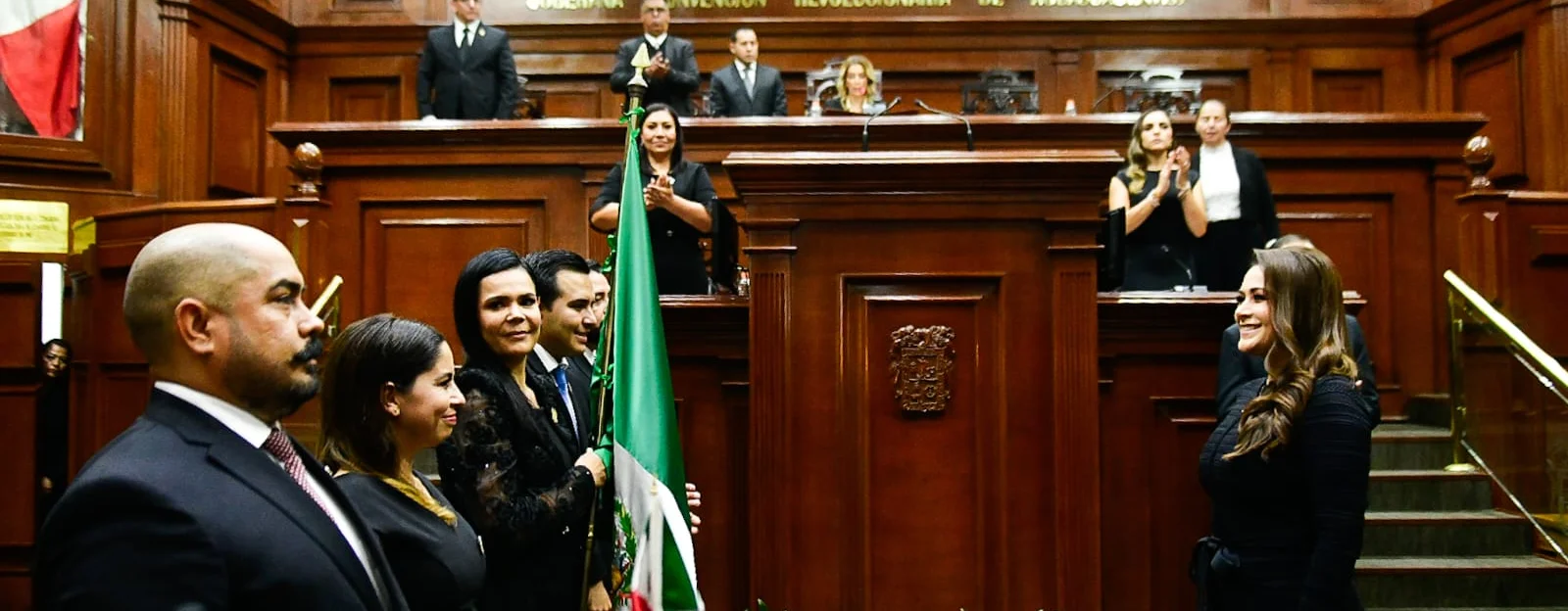 ENCABEZA TERE JIMÉNEZ LA INSTALACIÓN DE LA LXVI LEGISLATURA DEL CONGRESO DEL ESTADO DE AGUASCALIENTES