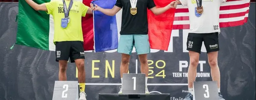 JOVEN AGUASCALENTENSE GANA SEGUNDO LUGAR EN LOS CROSSFIT GAMES EN LA CATEGORÍA TEENS
