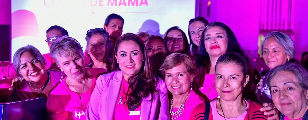 REITERA TERE JIMÉNEZ SU COMPROMISO EN LA LUCHA CONTRA EL CÁNCER DE MAMA