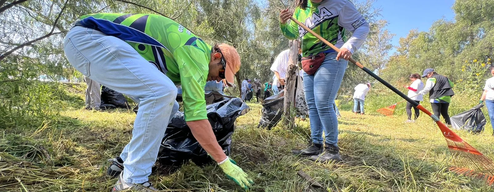 MÁS DE 36 TONELADAS DE BASURA FUERON RETIRADAS DEL RÍO SAN PEDRO GRACIAS A LA ACCIÓN COLECTIVA