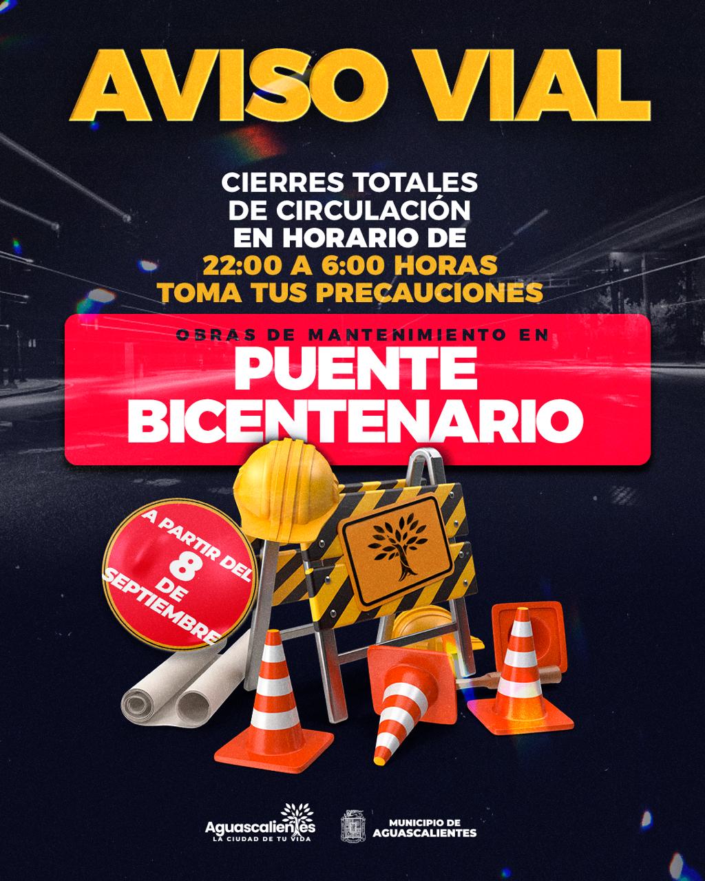 ⚠️ AVISO VIAL⚠️