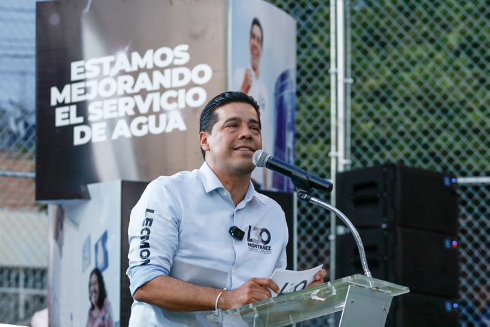 PRESENTA LEO MONTAÑEZ TERCER INFORME EN NUEVA CANCHA DEL OJOCALIENTE I