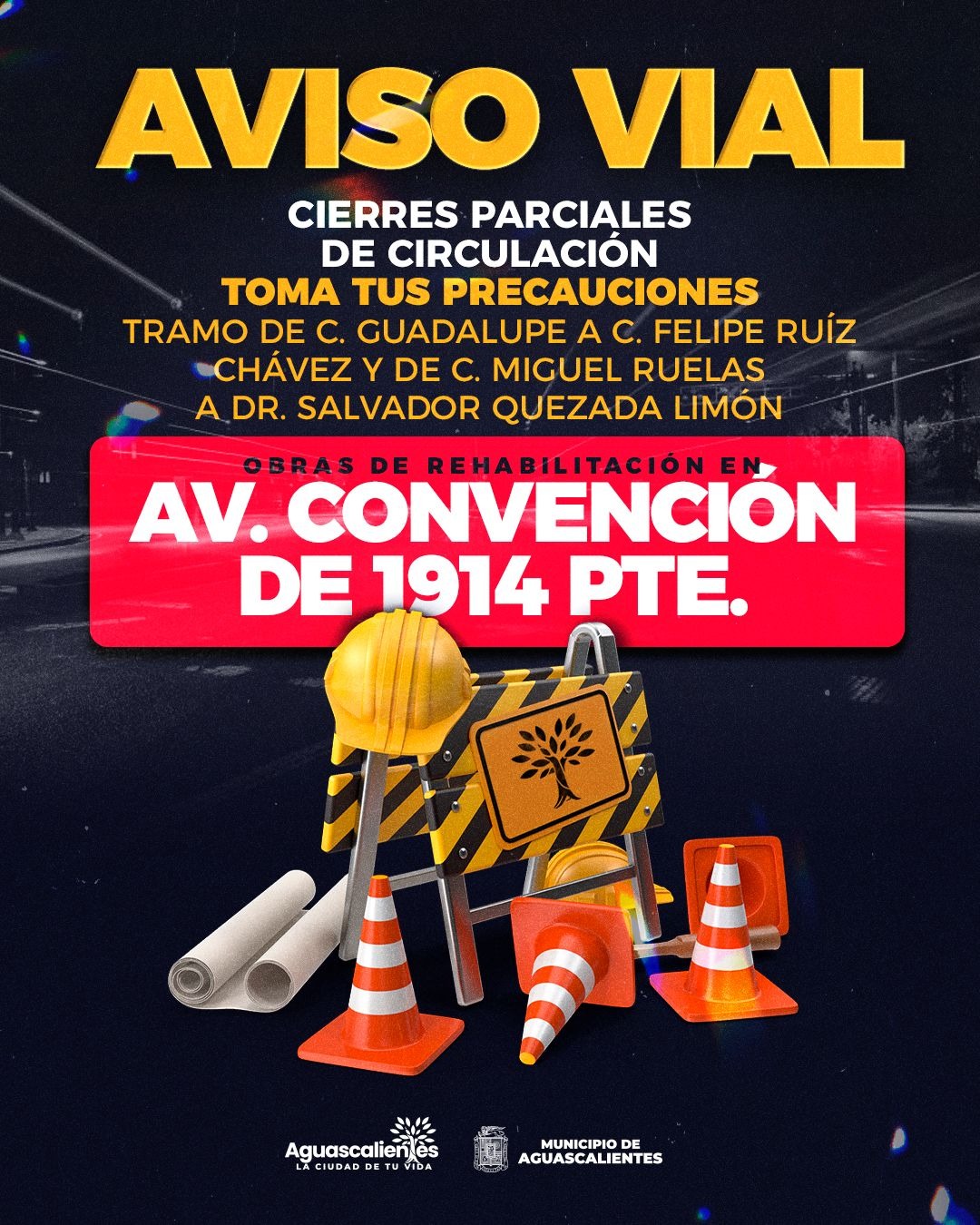 🚧AVISO VIAL🚧