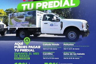PAGO DE PREDIAL SE PUEDE HACER EN DELEGACIONES URBANAS Y RURALES