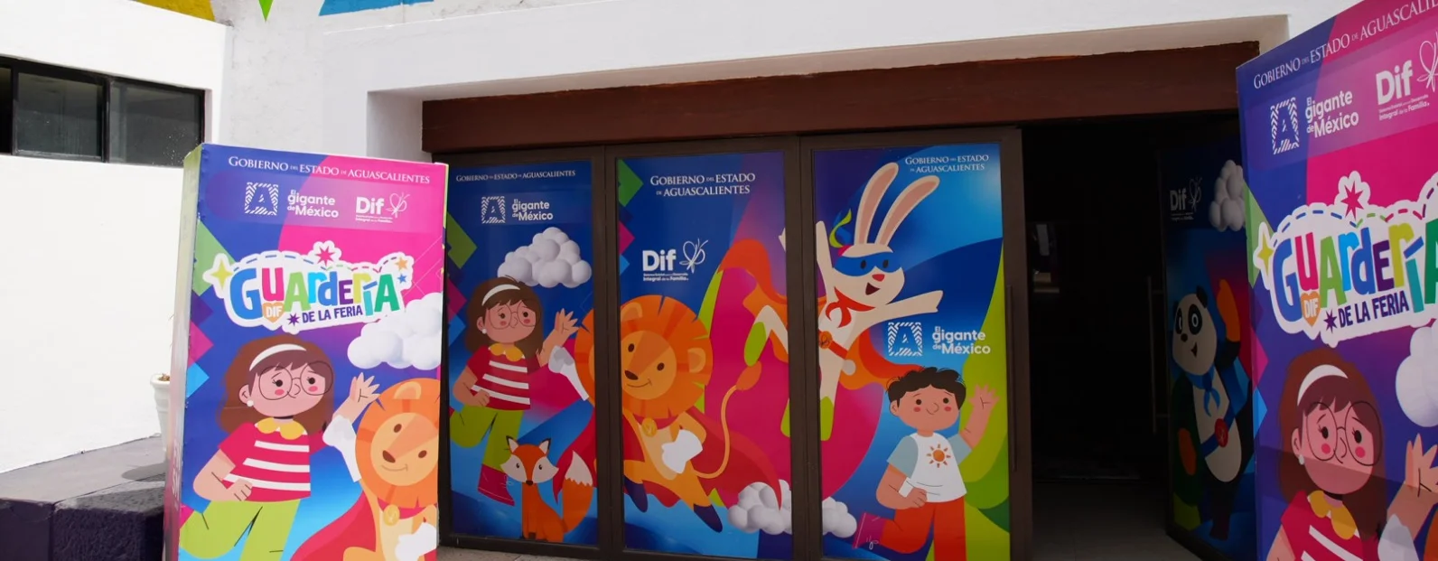 EL DIF ESTATAL OFRECE SERVICIO DE GUARDERÍA A QUIENES TRABAJAN DENTRO DEL PERÍMETRO FERIAL
