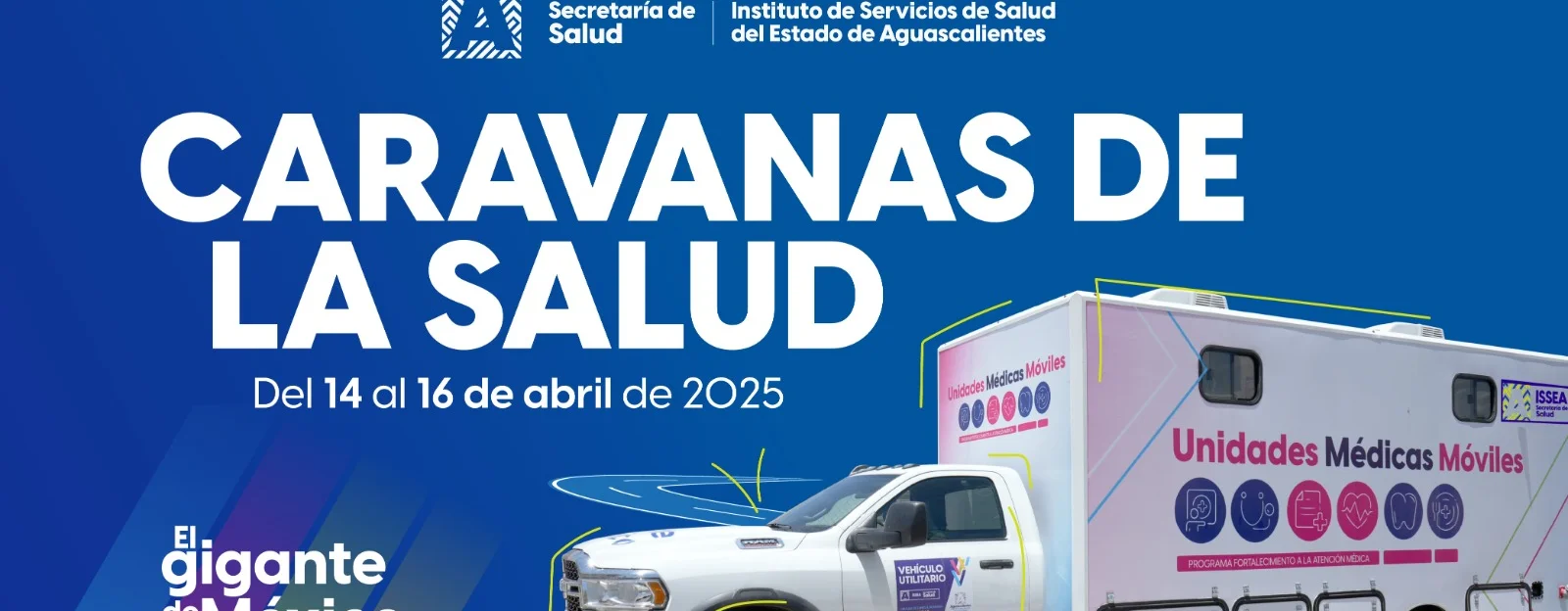 DEL 14 AL 16 DE ABRIL CARAVANAS DE SALUD VISITARÁN TU COMUNIDAD; ACCEDE A SERVICIOS MÉDICOS GRATUITOS