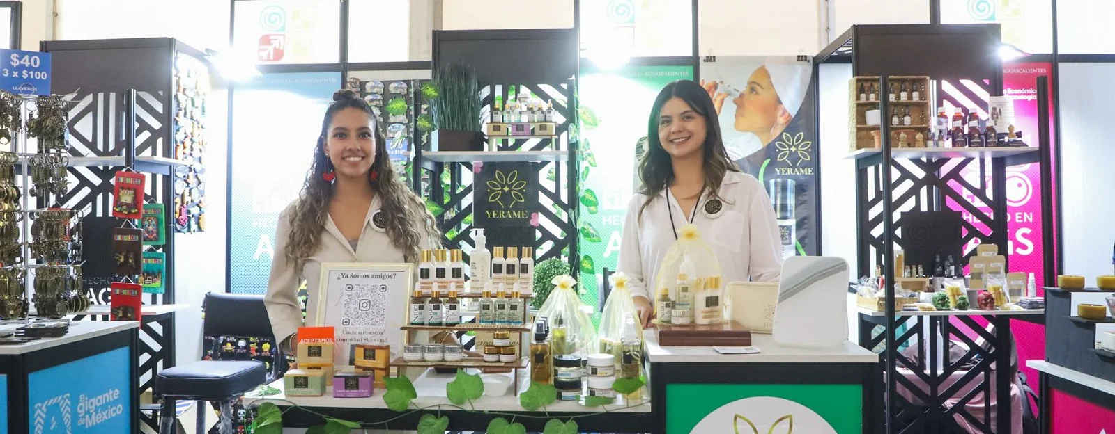 EMPRESAS DE AGUASCALIENTES OFRECEN SUS PRODUCTOS EN EL PABELLÓN COMERCIAL DE LA FERIA NACIONAL DE SAN MARCOS 2025