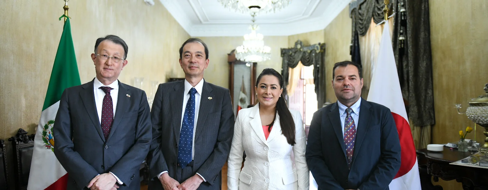TERE JIMÉNEZ Y EL EMBAJADOR DE JAPÓN EN MÉXICO FORTALECEN LAZOS DE AMISTAD Y COLABORACIÓN TERE JIMÉNEZ Y EL EMBAJADOR DE JAPÓN EN MÉXICO FORTALECEN LAZOS DE AMISTAD Y COLABORACIÓN