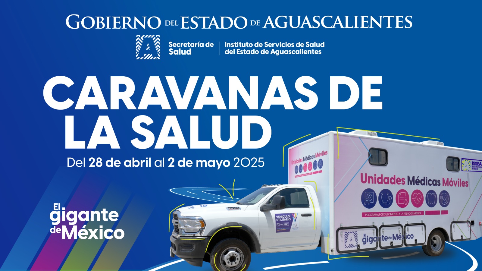 Estas son las fechas y ubicaciones de las Caravanas de la Salud para la semana del 28 de abril al 2 de mayo. Estas son las fechas y ubicaciones de las Caravanas de la Salud para la semana del 28 de abril al 2 de mayo.