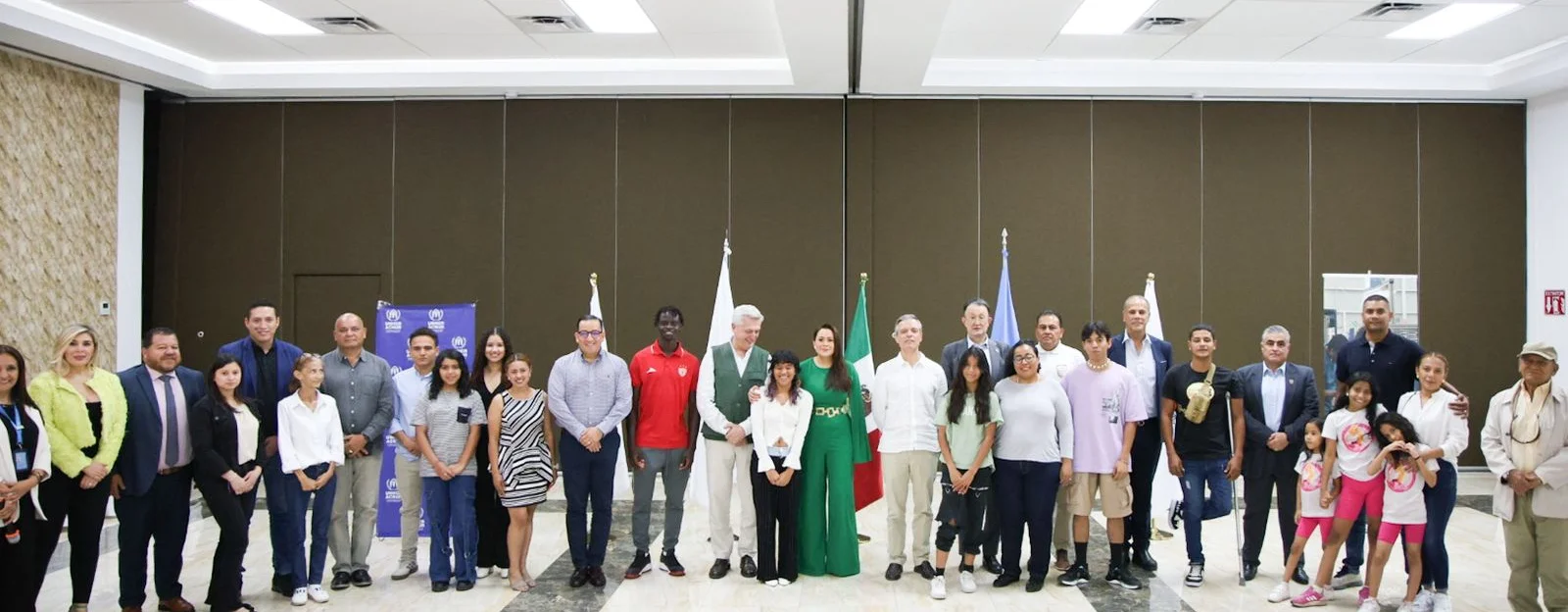 RECONOCE EL ALTO COMISIONADO DE LAS NACIONES UNIDAS EL TRABAJO QUE REALIZA AGUASCALIENTES EN BENEFICIO DE LOS REFUGIADOS RECONOCE EL ALTO COMISIONADO DE LAS NACIONES UNIDAS EL TRABAJO QUE REALIZA AGUASCALIENTES EN BENEFICIO DE LOS REFUGIADOS