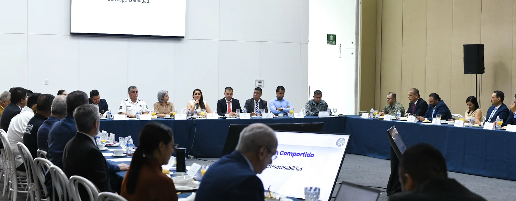 TERE JIMÉNEZ REFRENDA SU COMPROMISO CON LA SEGURIDAD PARA SEGUIR ATRAYENDO INVERSIONES AL ESTADO