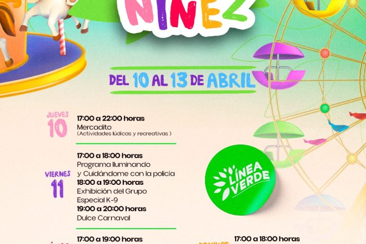 INSTITUTO DE CONVIVENCIA Y DESARROLLO LÍNEA VERDE INVITA AL FESTIVAL DE LA NIÑEZ