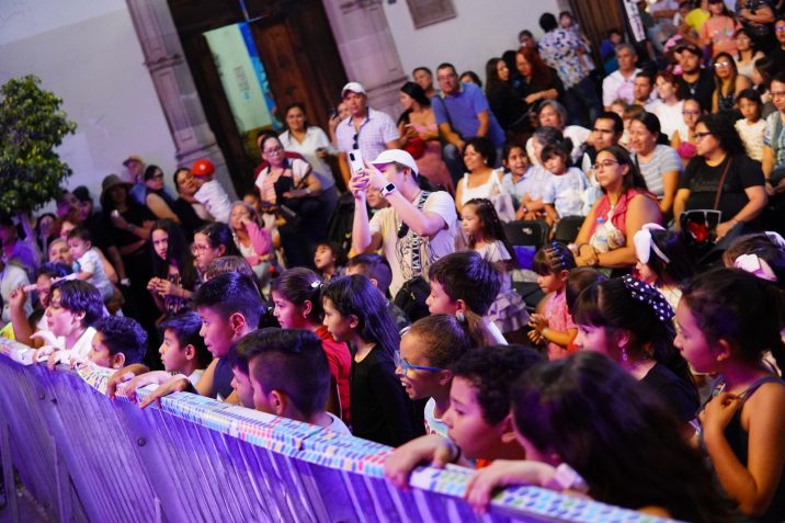 FESTEJA IMAC A LAS NIÑAS Y NIÑOS DE AGUASCALIENTES EN EL CORREDOR CULTURAL CARRANZA